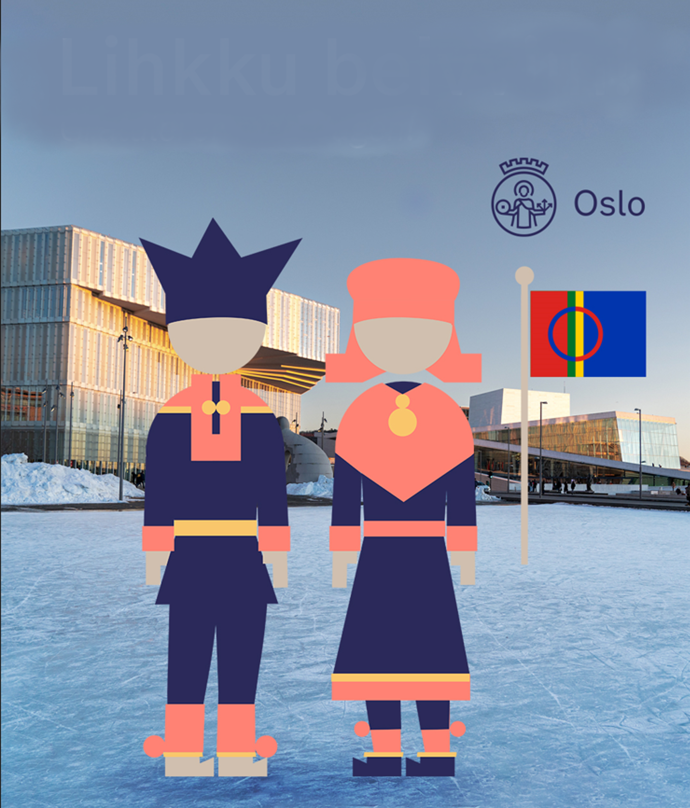 Foto: osloskolen to personer i klær